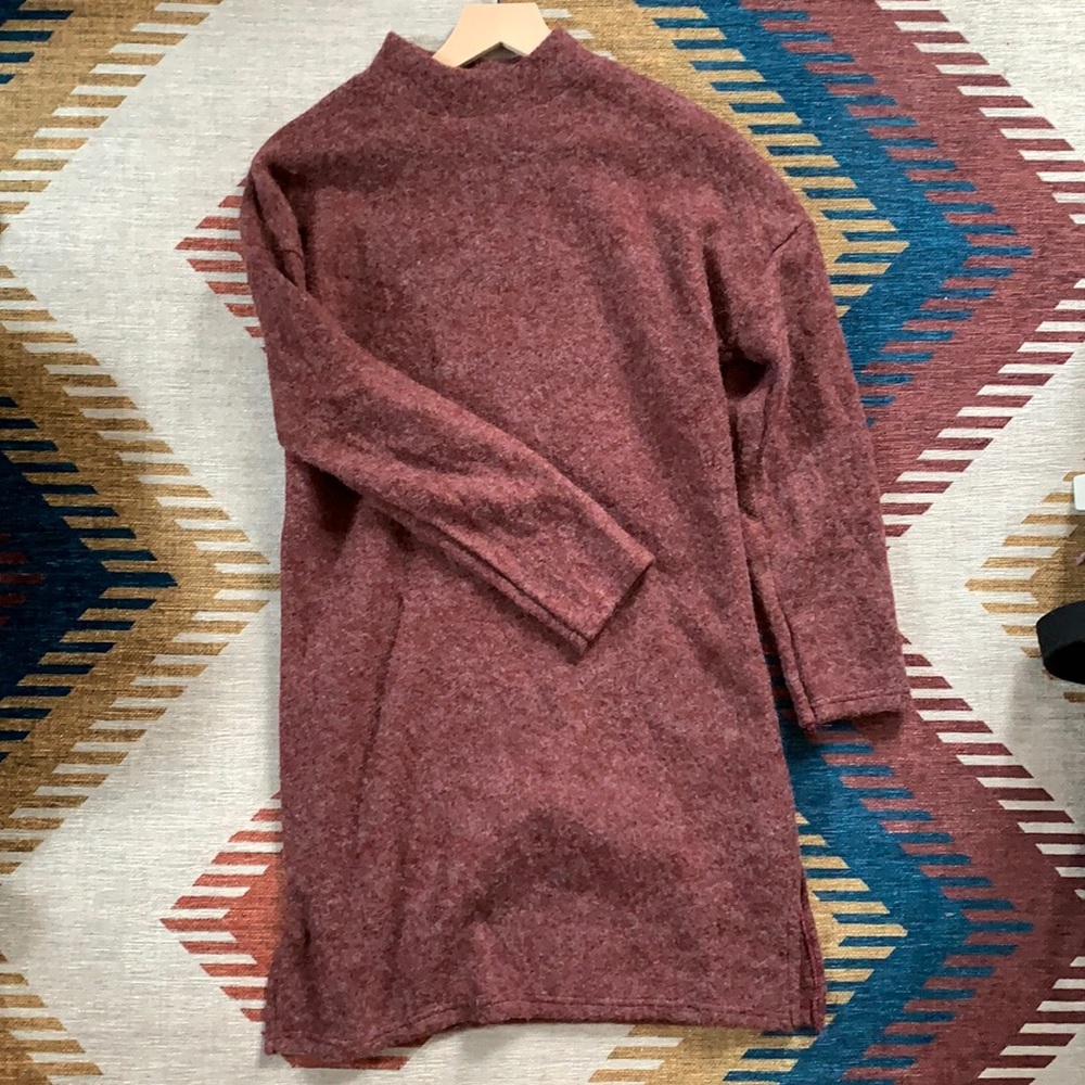 3.3 Field Trip by Project 20 cozy mock neck dress